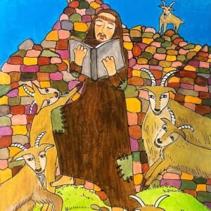 𝑺𝒕 𝑭𝒓𝒂𝒏𝒄𝒊𝒔 𝒑𝒓𝒆𝒂𝒄𝒉𝒆𝒔 𝒕𝒐 𝒕𝒉𝒆 𝒈𝒐𝒂𝒕𝒔.